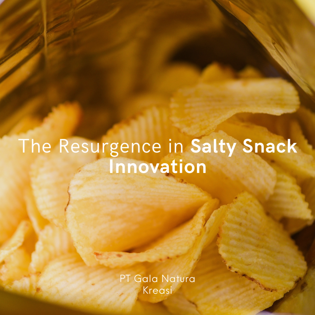 Post-COVID-19 flavor innovation in salty snack industry with Gala Natura Kreasi (GNK) dairy-derived products